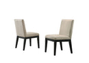 Jasper - Contemporary Round Dining Table With Finish Chairs