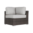 Seating Set With Cushions Handcrafted Wicker Design by HouseOfZazla