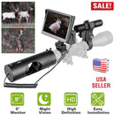 Night Vision Scope Digital Camera Infrared Rifle Scope 850nm Hunting Scope System w/ IR Torch System 5Ó Monitor