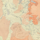 Vintage Map of Norris Geyser Basin 1904