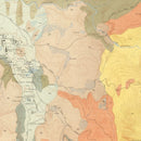 Vintage Map of Mammoth Hot Springs 1904