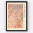 Vintage Map of Ishawooa Sheet 1904