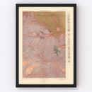 Vintage Map of Crandall Sheet 1904