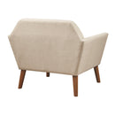 Modern Lounge Chair With Button Tufting by HouseOfZazla
