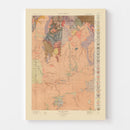 Vintage Map of Gallatin Sheet 1904