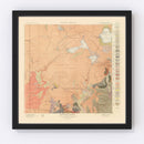 Vintage Map of Shoshone Sheet 1904