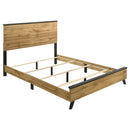 Georgina - 4 Piece Queen Bedroom Set With Trim - Natural by HouseOfZazla