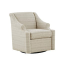 Justin - Swivel Glider Chair With 360 Degree Rotation - Tan by HouseOfZazla