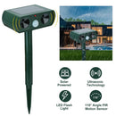 Ultrasonic Animal Repeller Solar Powered Motion Sensor by LJGDeals