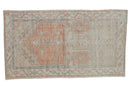 2.5x5 Vintage Distressed Oushak Rug Runner