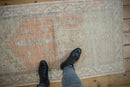 2.5x5 Vintage Distressed Oushak Rug Runner