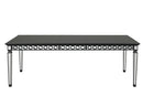 Varian II - Dining Table - Mirrored & Black