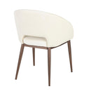 Renee - Contemporary Chair - Cream / Copper by HouseOfZazla