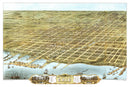 Vintage Map of Erie, Pennsylvania 1870