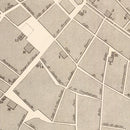 Vintage Map of Cuzco, Peru 1865