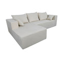 Modular Corner Sofa With Soft Fabric by HouseOfZazla