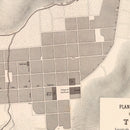 Vintage Map of Tarma, Peru 1865