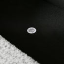 Ottoman Oval Storage Bench with Rubber Wood Legs