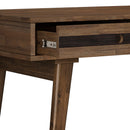 Clarkson - Desk - Rustic Natural Aged Brown by HouseOfZazla
