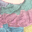 Vintage Map of Junin, Peru 1865