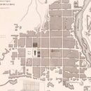 Vintage Map of Lambayeque, Peru 1865