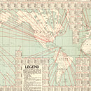 Shipping Map of the World, 1923