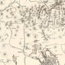 Vintage Map of White Mountains 1872