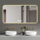 LED Bathroom Mirror With 3 Color Dimmable Backlight by Unique Piece Furniture
