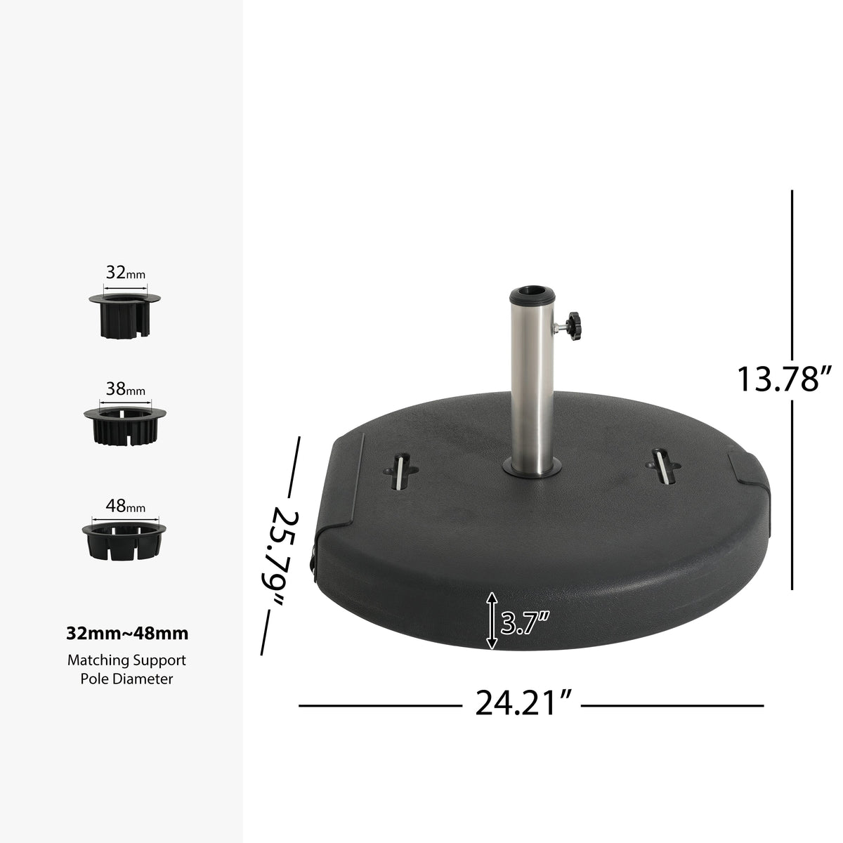 Mota Outdoor 133-Pound Umbrella Base, photo 8 of 10