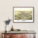 Vintage Map of Fleetwood, Pennsylvania 1897