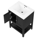 24" Black Bathroom Vanity by HouseOfZazla