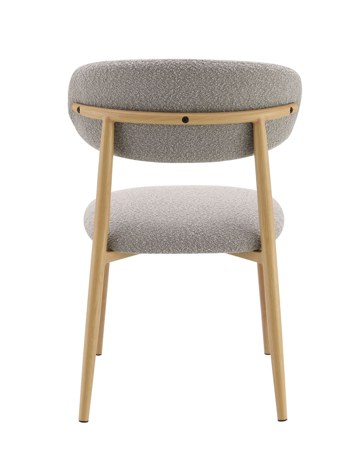 Kacey - Boucle Side Chair (Set of 2) - Gray, photo 5 of 6