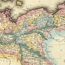 Vintage Map of Prussia 1823