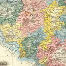 Vintage Map of Netherlands 1823