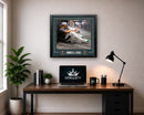Jalen Hurts Cigar & Trophy Philadelphia Eagles Super Bowl Champions 16" x 20" Framed Football Photo by Dynasty Sports & Framing