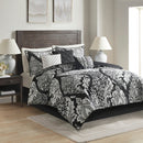 7 Piece Cotton Printed Comforter Set