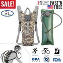 iMounTEK Tactical Hydration Pack 3L Water Bladder Adjustable Water Drink Backpack for Hiking Cycling Climbing Running