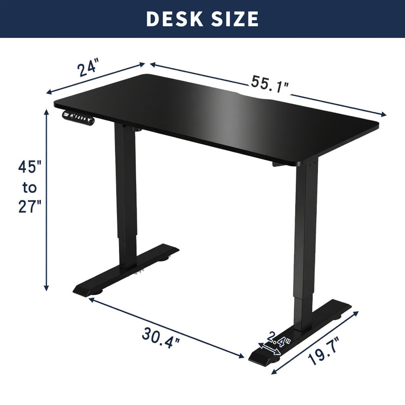 Polaris Electric Standing Desk - 55"×24", photo 2 of 10