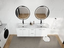 60" Bathroom Vanity With Resin Sink, Soft Close Doors and 1-Side Cabinet by HouseOfZazla