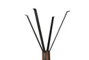 Reclaimed Wood And Metal Freestanding Coat Rack With Hooks Use In Bedroom, Living Room - Natural by HouseOfZazla