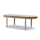 Colette 94' Reclaimed Wood Oval Dining Table by HouseOfZazla