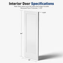30 In. X 80 In. X 1-3/8 In. Shaker Door