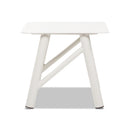 Atlas 19.5" Square Outdoor Patio Side Table Light