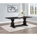 Villeneuve - Rectangular Double Pedestal Dining Table - Rustic by HouseOfZazla