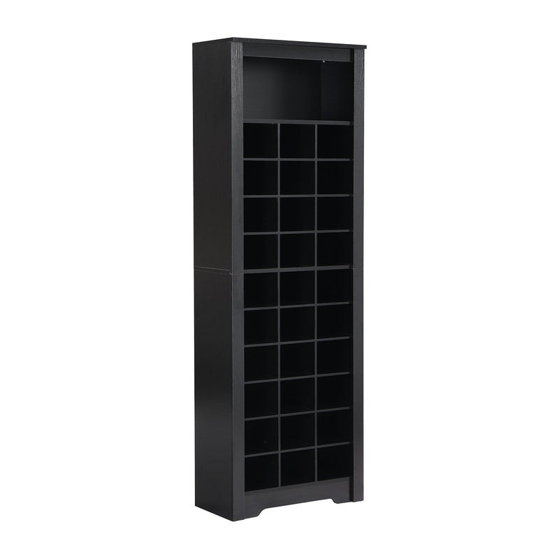 Walker Edison | Contemporary Design 30 Shoe Cubby Storage Cabinet