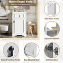 Elegant Bathroom Vanity With Ceramic Sink, Soft Close Door, Adjustable Shelf by Unique Piece Furniture