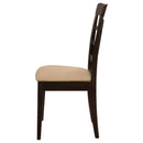 Lattice Back Dining Chair (Set of 2) - Brown by HouseOfZazla