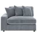Cassidy - Upholstered Sectional Sofa With Reversible Cushions