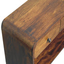 Aspen - Slim Media Unit - Dark Brown by Unique Piece Furniture