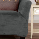 Velvet Stretch Slipcover - Gale Collection by Great Bay Home
